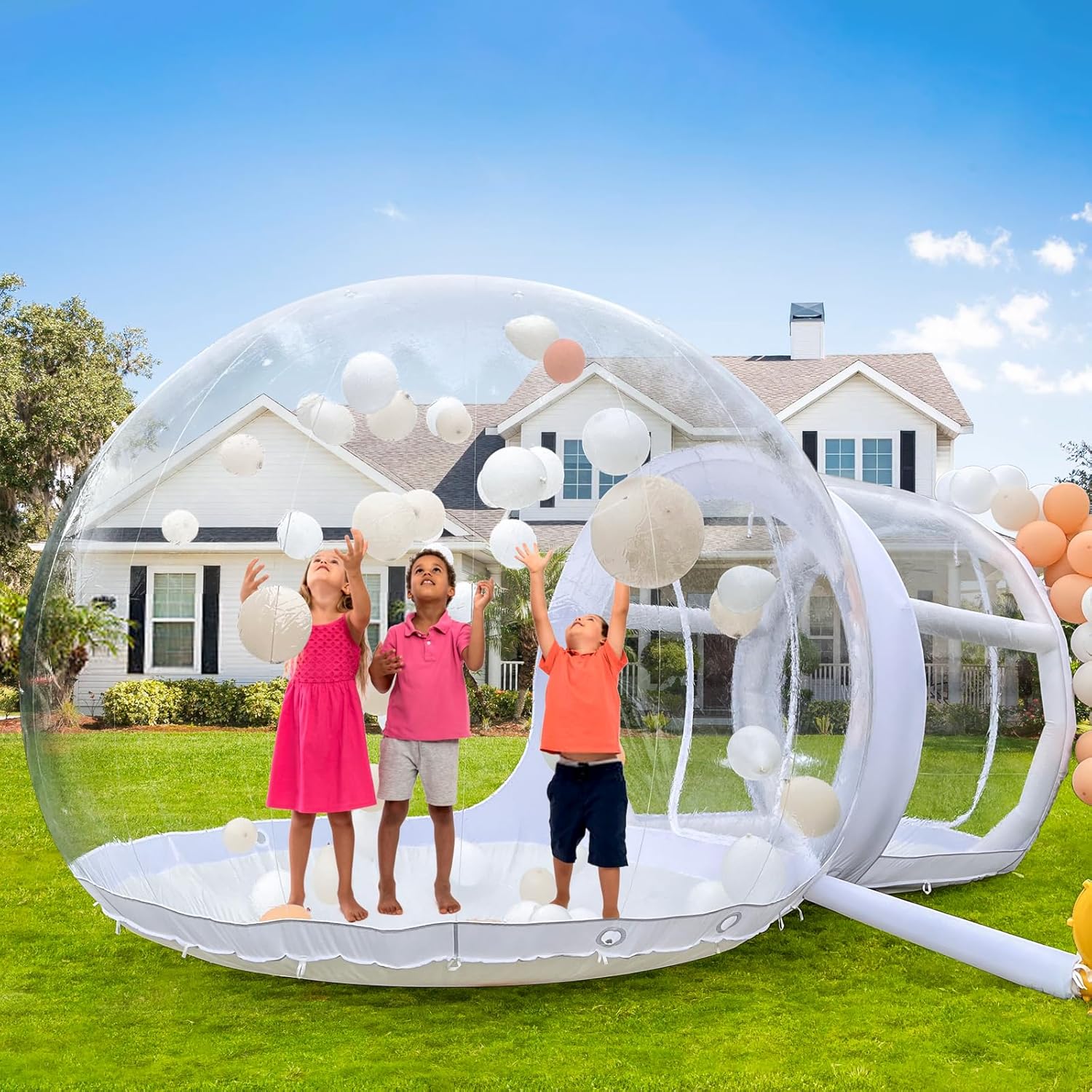 BOUNCY BUBBLE HOUSE!